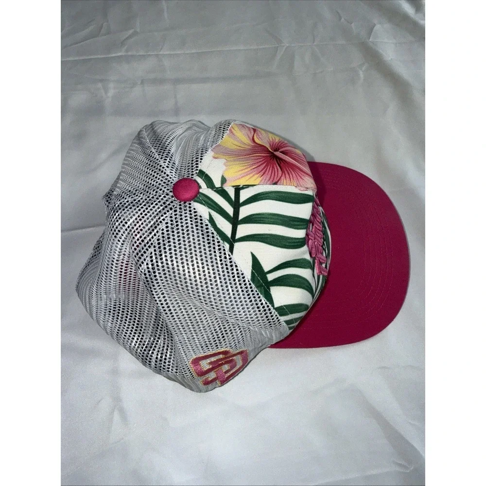 NWOT San Diego Padres Spring Training Tropical/Flowers Hat For Women 47 Brand